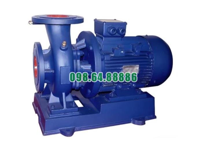 Đại lý bơm nước trục ngang model SLW100, máy bơm ISW100-250-I hiệu suất max 192 m3/h