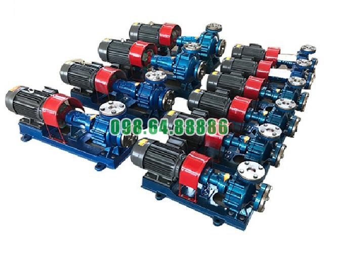 Máy bơm dầu truyền nhiệt RY100-65-200A công suất 22 kW, lưu lượng 94 m3/h, cột áp 44 m