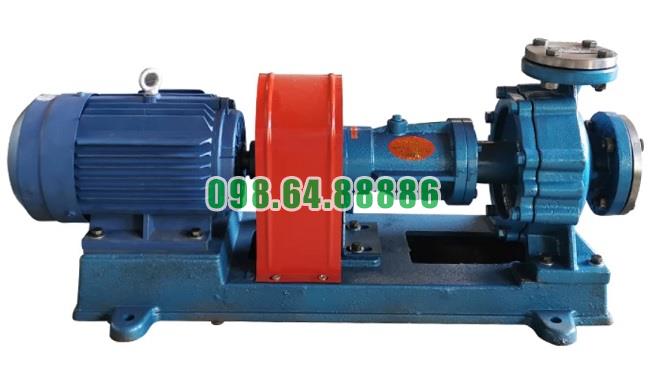Bơm dầu nóng công nghiệp RY65-40-250 Lưu lượng 25 m3/h, cột áp 80 m, tốc độ 2900 vòng/phút, công suất 15 kW