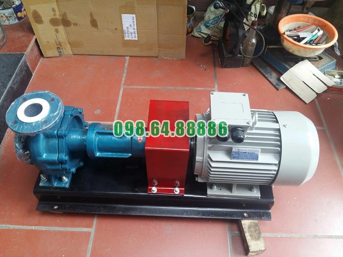 Bơm dầu truyền nhiệt RY65-40-250A cột áp 51 m, công suất 7.5 kW, lưu lượng 20 m3/h